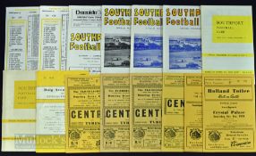 Collection of Southport home match programmes to include 1948/49 Crewe Alexandra, 1957/58