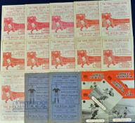 Selection of Barnsley home match programmes to include 1950/51 Swansea Town x 2, 1955/56 All Star XI