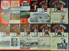 Manchester Utd home match programmes v Liverpool 1947/48 (poor), 1948/49, 1949/50, 1950/51, 1951/52,