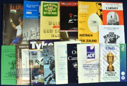 1961-2004 Rugby Programmes etc Pot-Pourri (15): RWC 1999 Final at Cardiff, France bt Australia,