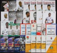 1961 on England Rugby Programmes v Overseas & Specials (95): Terrific selection, with some