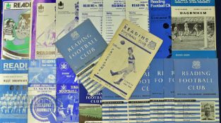Selection of Reading home match programmes 1948/49 Swindon Town (friendly), 1950/51 Dartford (