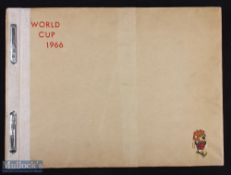 1966 World Cup finals in England Scrapbook containing page after page of newspaper match reports