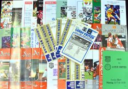 Champions League/European competition match programmes with good content of British clubs
