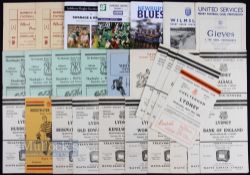 1951-2016 Mostly Vintage English Club Rugby Programmes (31): Marvellous old selection inc 15
