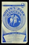 1936/37 Queens Park Rangers v Notts. County Div. 3 (s) match programme 9 January 1937; fair