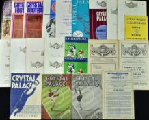 Crystal Palace home match programme selection 1945/46 Bournemouth (league south cup), 1947/48