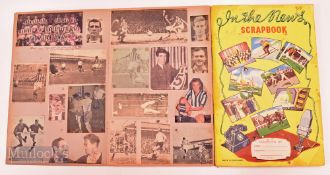 Autographs - c1950s Newspaper Scrap Albums featuring West Bromwich Albion