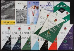 1946-1971+ England Rugby Programme Selection (14): Terrific 40s/50s content, England v Wales