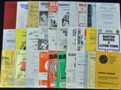 Collection of assorted non-league football match programmes containing a huge variation of clubs (