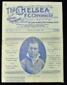 1931/32 Chelsea v Newcastle Utd Div. 1 match programme 14 April 1932; has been folded (kept flat),