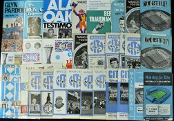 Collection of Manchester City home match programmes 1959/60 Grenchen (f), 1961/62 Torino (f) (