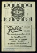 1939/40 War abandoned season Southport v Blackpool Regional league north west match programme 18