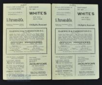 Pre-War 1935/36 Harwich & Parkeston v Crittall Athletic 25 March 1936 league match programme; v