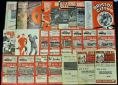 Collection of Bristol City home match programmes 1947/48 Torquay Utd, 1950/51 Brighton & H A (
