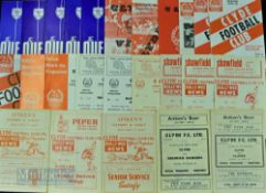 Selection of Clyde FC home match programmes 1954/55 Falkirk (SC), 1956/57 Berwick Rangers, 1959/60