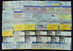 Leeds Utd home match tickets 1977-2010 to include 1998/1999 Rushden & Diamonds (FAC), 2001/02