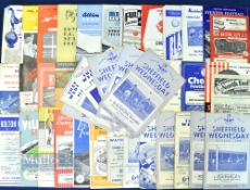 Assorted 1950s Football Programmes incl' 58 FAC Final Tie, 57/58 Everton v Burnley 54/55
