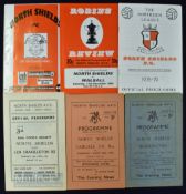 Selection of North Shields home match programmes to include 1950/51 Workington (last season as non-