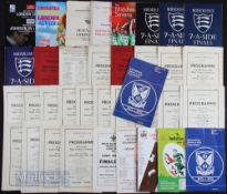Rugby Sevens Programme Selection (Qty): 25 or more issues from 12 different tourneys with some