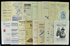 Collection of non-league match programmes to include 1959/60 All Stars XI (Macedo, Sherwood,