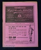 Pre-War Liverpool v Birmingham City 1935/36 football programme 12 October 1935 in excellent