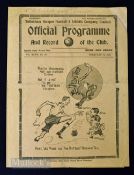 1934/35 Tottenham Hotspur v Bolton Wanderers FAC 5th round match programme 16 February 1935, 4