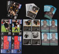 Three New Zealand Rugby Card Sets (3): Weet-Bix set of 15, NZ stars (with 15 more to the reverse)