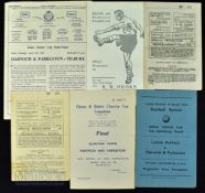 Selection of Harwich & Parkeston match programmes 1947/48 Clacton Town (Clacton charity cup
