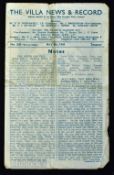 1943/44 Football League North War Cup Final Aston Villa v Blackpool at Villa Park 6 May 1944, 4