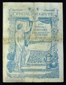 1922 FA Cup Final Football Programme at Stamford Bridge Preston NE v Huddersfield Town 29 April 1922