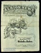 1944/45 West Bromwich Albion v Northampton Town football league cup qualifying match programme, 17