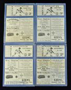Selection of Watford home match programmes 1947/48 Torquay Utd (FAC), Newport County, 1948/49