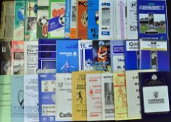 Assorted European & Worldwide football programmes features 'all foreign clubs' from around the World
