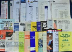 1960 1990 Reserve Match Programmes and Teams sheets, to include Everton v Huddersfield 1962,