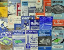 Manchester Utd away league match programmes 1961/62 complete season less Blackburn Rovers (20),