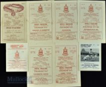 Selection of Chelmsford City home match programmes to include 1949/50 Harwich & Parkeston v