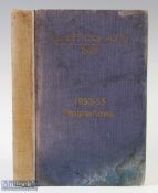 Hardbound volume of 1952/53 Cardiff City home match programmes Div 1 to include Sheffield Wednesday,