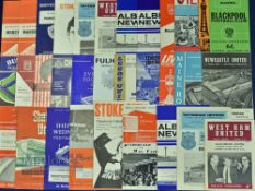 Manchester Utd away league match programmes 1964/65 (champions) missing Sheffield Utd o/wise