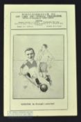 1928/29 Middlesbrough v Swansea Town Div. 2 match programme 9 March 1929; no covers, team changes,