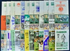 Selection of Bradford Park Avenue Home and Away football programmes features over 300 different