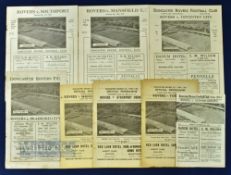 Selection of Doncaster Rovers home match programmes to include 1945/46 York City (16 March),