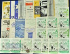 Collection of Bradford PA match programmes to include 1960/61 (promotion season) homes Mansfield