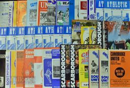 Assorted friendly and testimonial football programmes from 1960s onwards excellent variety of