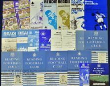 Selection of Reading home match programmes 1949/50 Rotherham Utd (friendly), 1951/52 Blackpool (