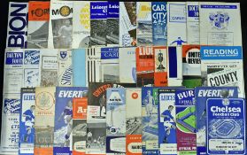 Selection of Manchester City Away football programmes features collection of approximately 300
