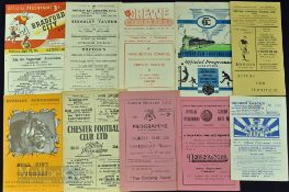 Selection of Gateshead away match programmes 1947/48 Crewe Alexandra, 1948/49 Carlisle Utd, 1949/