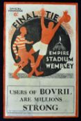 1934 FA Cup Final at Wembley Manchester City v Portsmouth 28 April 1934 match programme; fair
