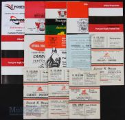 1953-2003 Pontypool Rugby Programmes etc (14): Four homes 1953-55, Newbridge & E Vale away 1977,