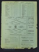 1933/34 Millwall v Guildford City, Southern League (Eastern Division) single sheet match programme 4